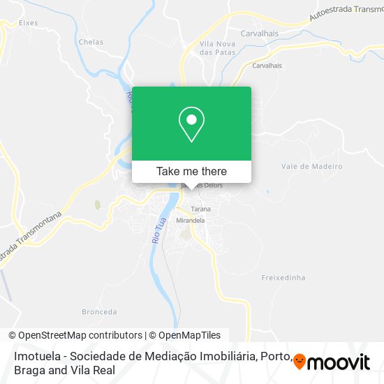 Imotuela - Sociedade de Mediação Imobiliária mapa