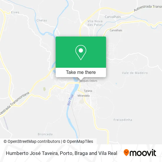 Humberto José Taveira map