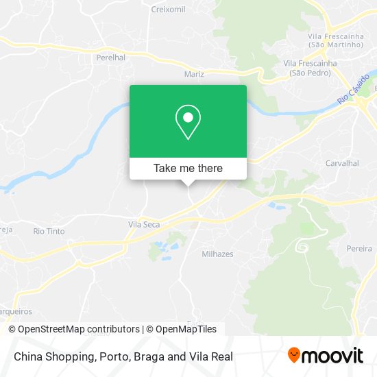 China Shopping mapa