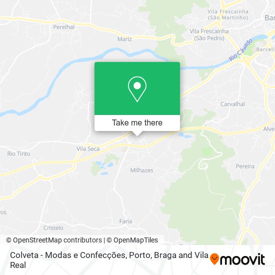 Colveta - Modas e Confecções mapa