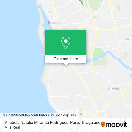 Anabela Natália Miranda Rodrigues mapa