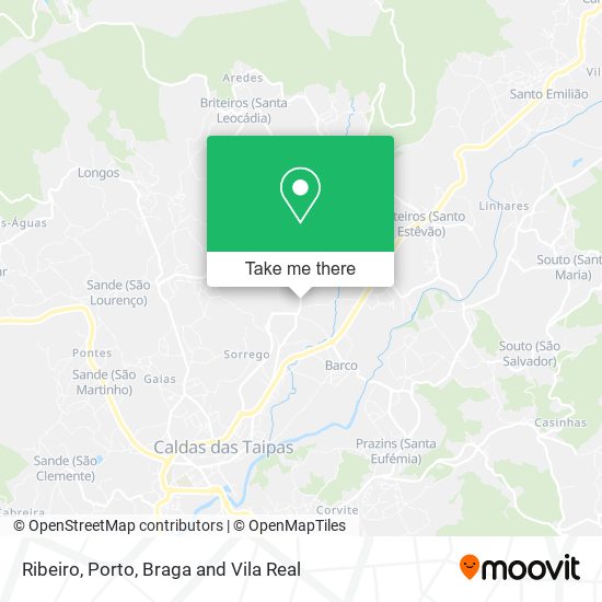 Ribeiro mapa