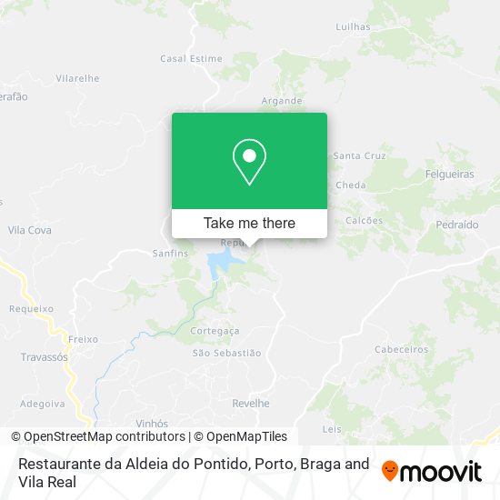 Restaurante da Aldeia do Pontido map