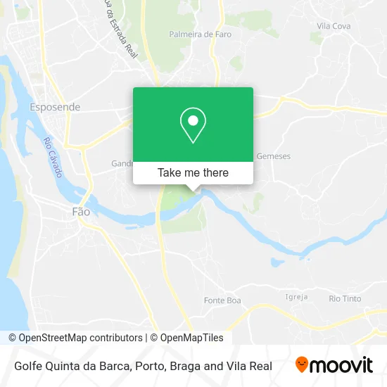 Golfe Quinta da Barca map