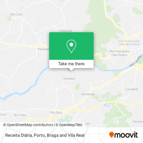 Receita Diária mapa