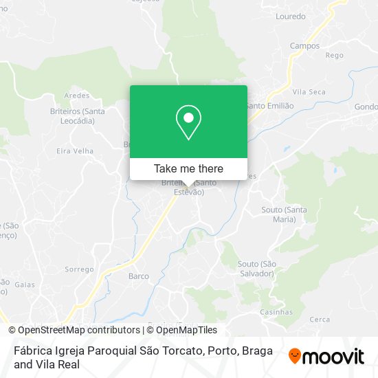 Fábrica Igreja Paroquial São Torcato map