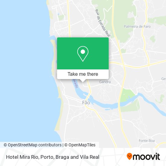 Hotel Mira Rio map