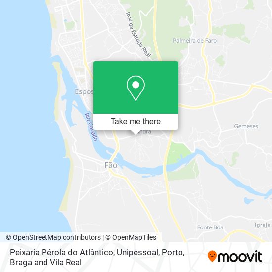 Peixaria Pérola do Atlântico, Unipessoal mapa