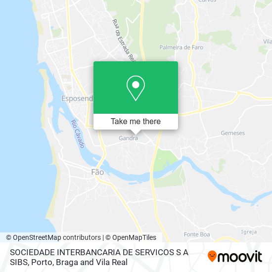 SOCIEDADE INTERBANCARIA DE SERVICOS S A SIBS mapa
