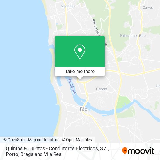 Quintas & Quintas - Condutores Eléctricos, S.a. map