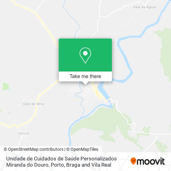 Unidade de Cuidados de Saúde Personalizados Miranda do Douro map