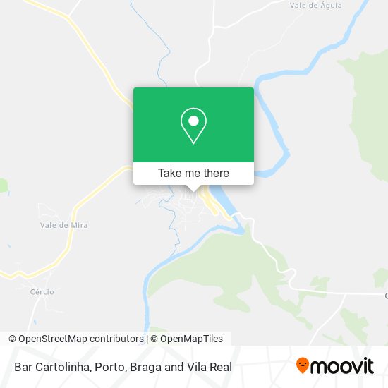 Bar Cartolinha mapa