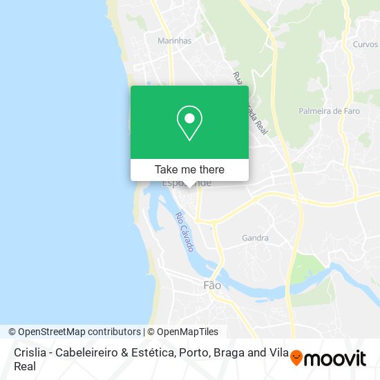 Crislia - Cabeleireiro & Estética map