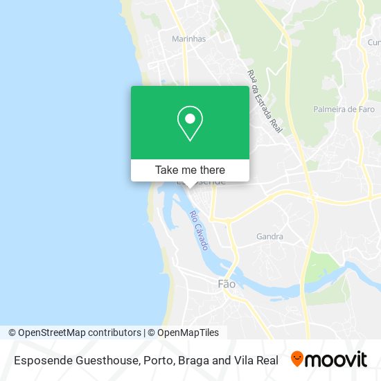 Esposende Guesthouse map