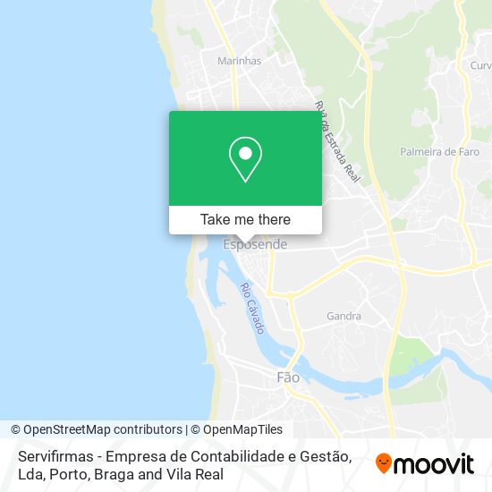 Servifirmas - Empresa de Contabilidade e Gestão, Lda mapa