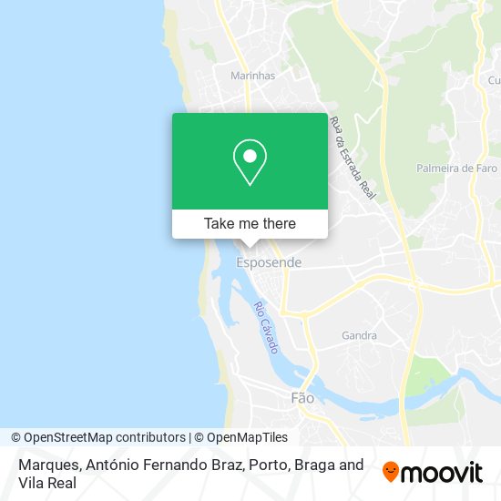 Marques, António Fernando Braz mapa