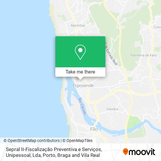 Sepral II-Fiscalização Preventiva e Serviços, Unipessoal, Lda map