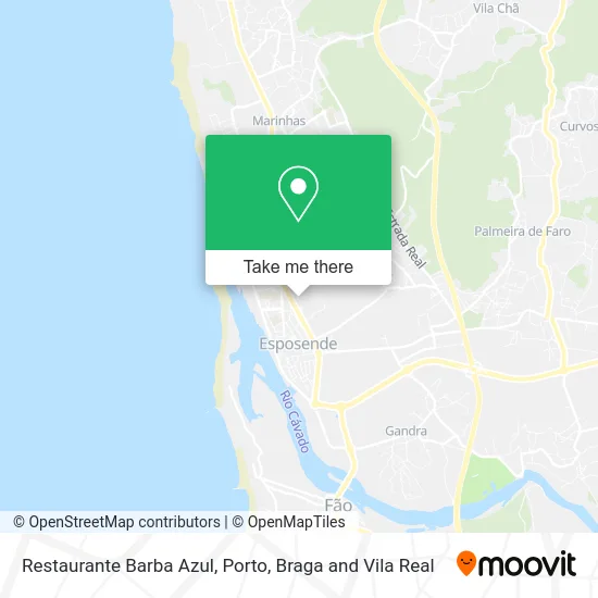 Restaurante Barba Azul map