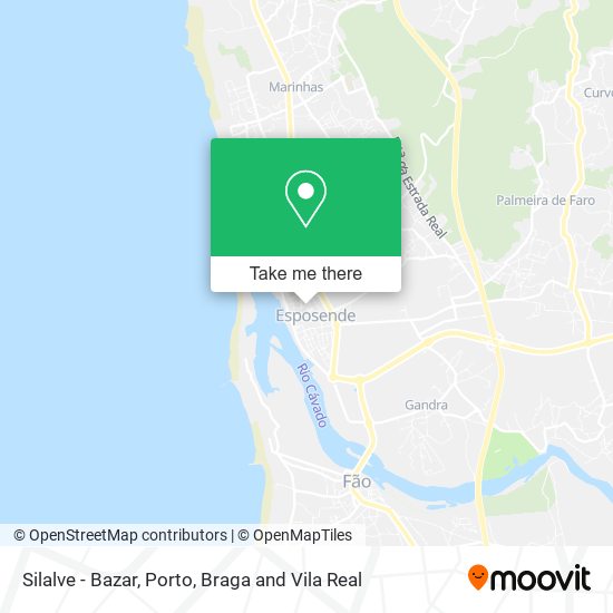 Silalve - Bazar mapa