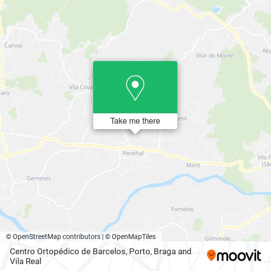 Centro Ortopédico de Barcelos map