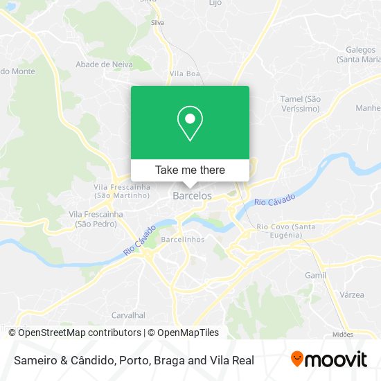 Sameiro & Cândido mapa