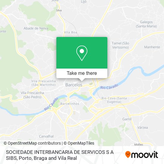 SOCIEDADE INTERBANCARIA DE SERVICOS S A SIBS mapa