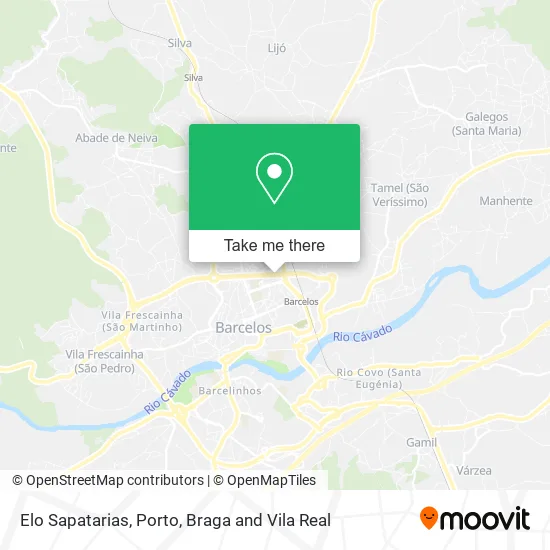 Elo Sapatarias map