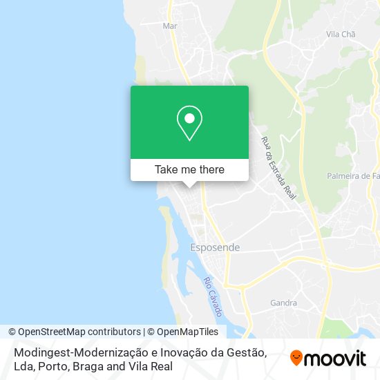 Modingest-Modernização e Inovação da Gestão, Lda map