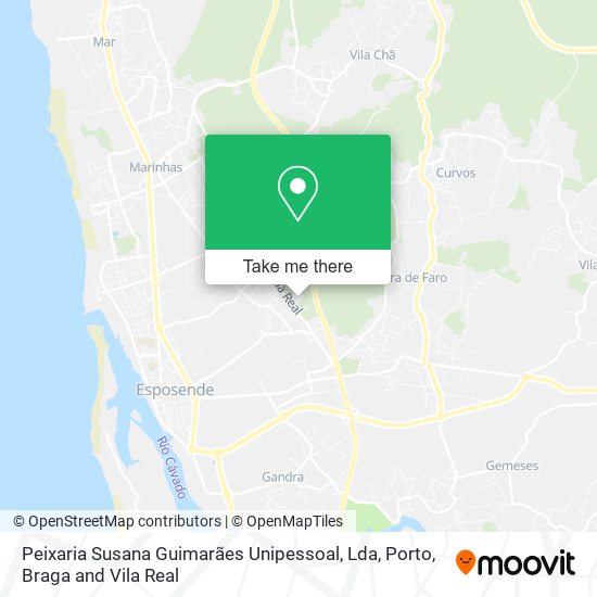 Peixaria Susana Guimarães Unipessoal, Lda map
