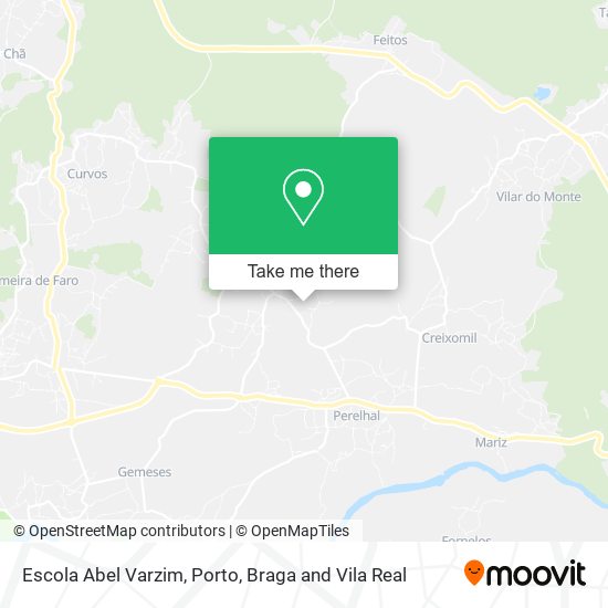 Escola Abel Varzim mapa