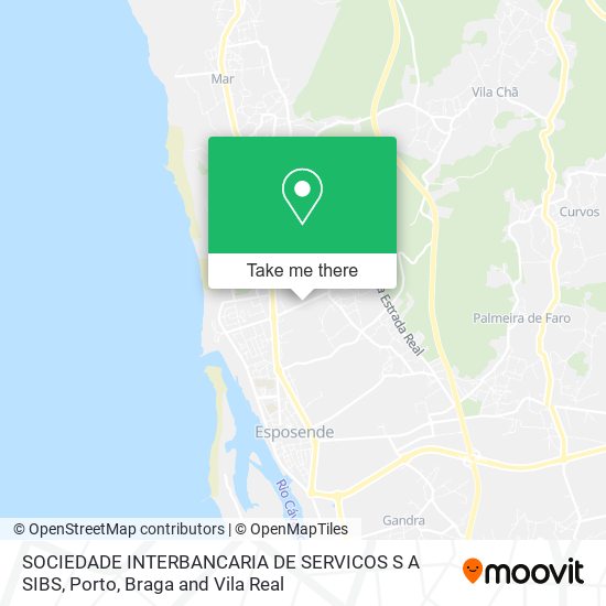 SOCIEDADE INTERBANCARIA DE SERVICOS S A SIBS mapa