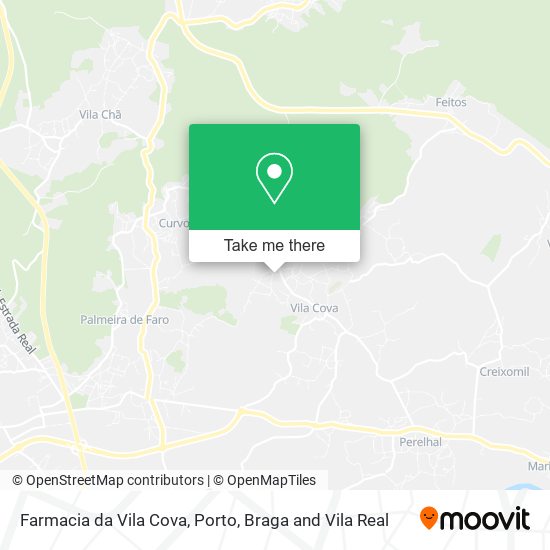 Farmacia da Vila Cova mapa