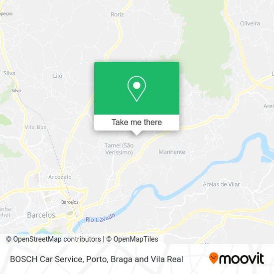 BOSCH Car Service map