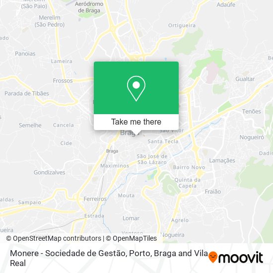 Monere - Sociedade de Gestão map