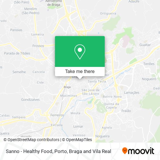 Sanno - Healthy Food map