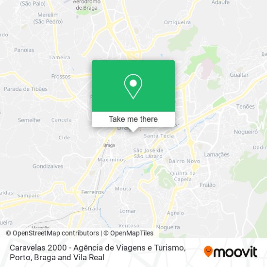 Caravelas 2000 - Agência de Viagens e Turismo map