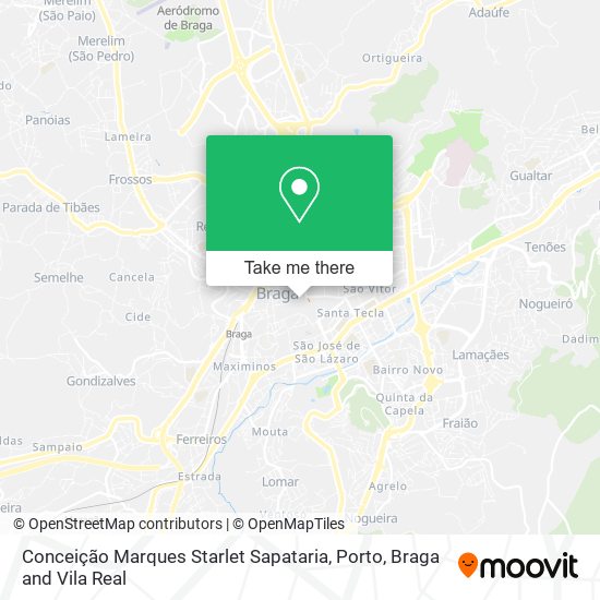 Conceição Marques Starlet Sapataria mapa