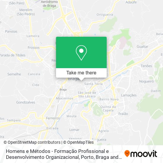 Homens e Métodos - Formação Profissional e Desenvolvimento Organizacional map