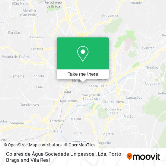 Colares de Água-Sociedade Unipessoal, Lda map