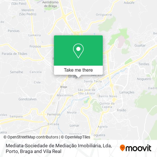 Mediata-Sociedade de Mediação Imobiliária, Lda mapa