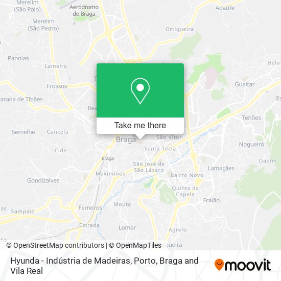 Hyunda - Indústria de Madeiras mapa