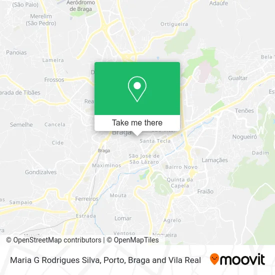Maria G Rodrigues Silva map
