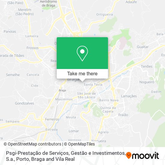 Psgi-Prestação de Serviços, Gestão e Investimentos, S.a. map