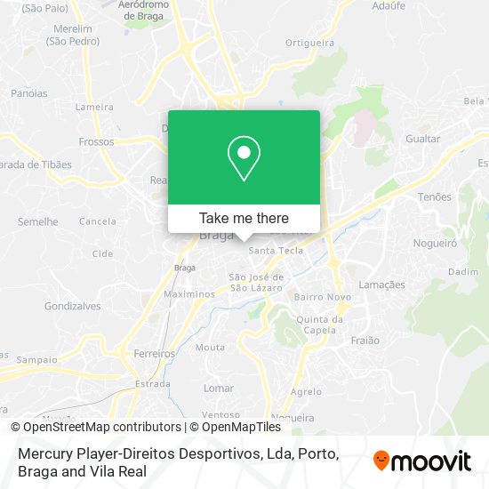 Mercury Player-Direitos Desportivos, Lda map