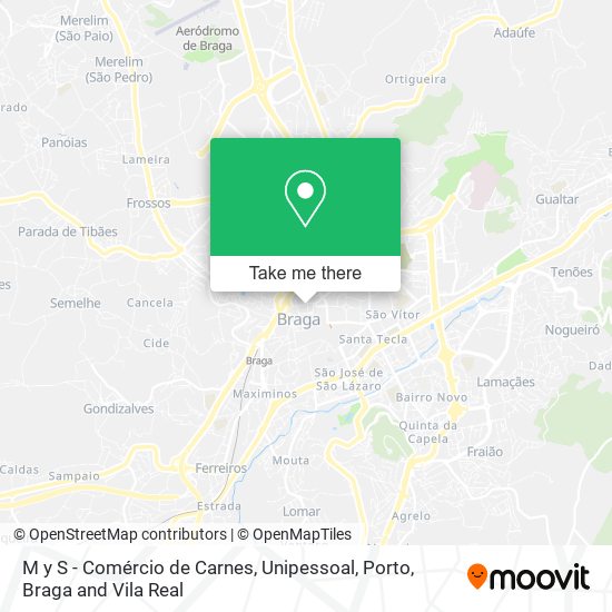 M y S - Comércio de Carnes, Unipessoal map