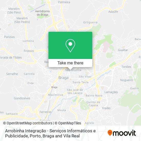 Arrobinha Integração - Serviços Informáticos e Publicidade map