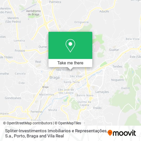 Spliter-Investimentos Imobiliarios e Representações, S.a. mapa