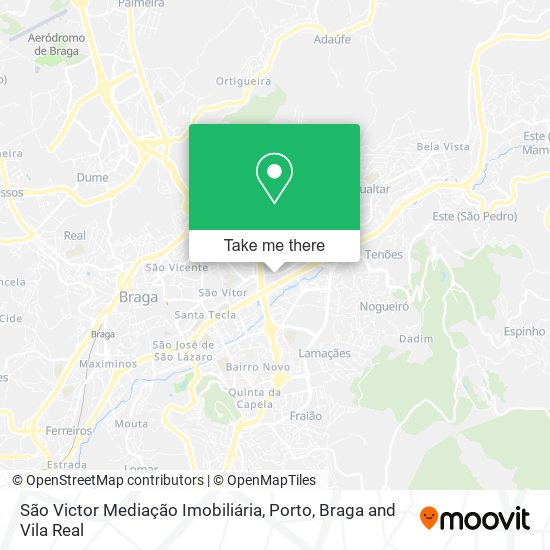 São Victor Mediação Imobiliária map