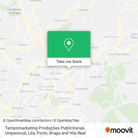 Tampomarketing-Produções Publicitarias, Unipessoal, Lda map