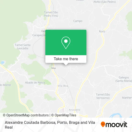 Alexandre Coutada Barbosa map